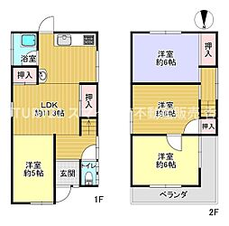 寝屋川市黒原橘町の一戸建て