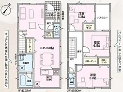 交野市私市６丁目の一戸建て