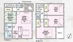 枚方市長尾家具町２丁目の一戸建て