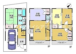 寝屋川市桜木町の一戸建て