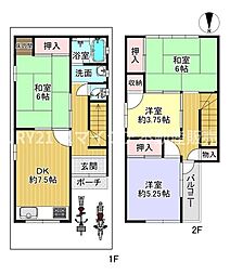 枚方市大峰南町の一戸建て