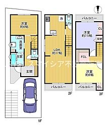 寝屋川市石津東町の一戸建て