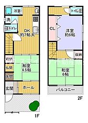 寝屋川市木田町の一戸建て