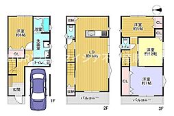 交野市倉治２丁目の一戸建て