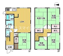 枚方市長尾家具町４丁目の一戸建て