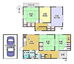 宇治市莵道東隼上り