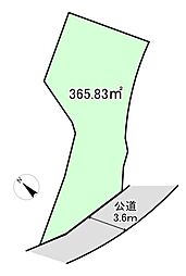 成田市田町　建築条件無売地