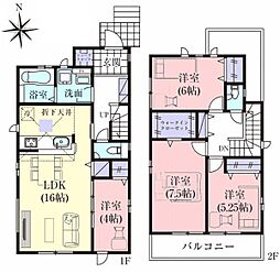 グラファーレ成田市橋賀台4期　1号棟