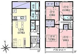 グラファーレ酒々井町酒々井3期　全2棟　2号棟