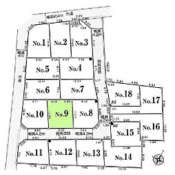 川越市南大塚4丁目　全18区画　9区画