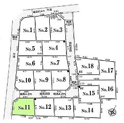 川越市南大塚4丁目　全18区画　11区画