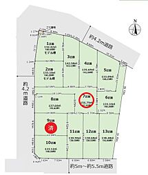 所沢市　山口16期　全13区画　7区画