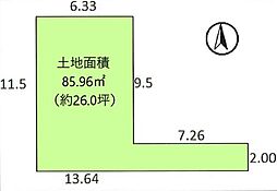 所沢市北中三丁目