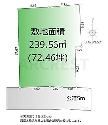 所沢市大字山口の土地