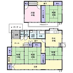 小中学校・スーパーが10分圏内に 島田市三ッ合町　中古住宅