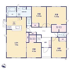 菊川市下平川 第2期 新築 全1棟 1号棟(平屋建て)