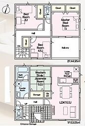 掛川市下垂木 第6期  新築 全1棟　1号棟