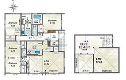 掛川市大渕 新築 全2棟　2号棟（平屋建て）