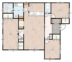 掛川市西大渕　中古住宅（平屋建て）
