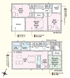 袋井市三門町 第1期  新築 全1棟　1号棟