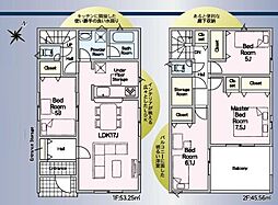 袋井市栄町 第2期  新築全1棟　1号棟