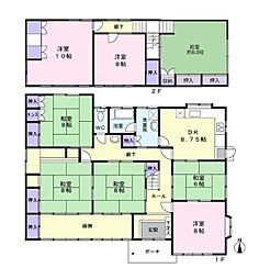 袋井市山田　133坪の広々敷地平成3年築。