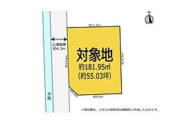 磐田市海老塚　売土地