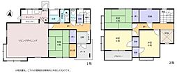 城山学区の団地内　車通りが少ない住宅地