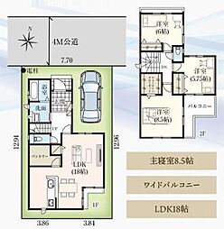 鶴ヶ島市藤金13期　新築戸建