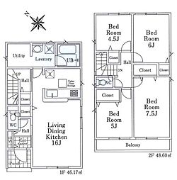 入間市扇台第10　新築戸建