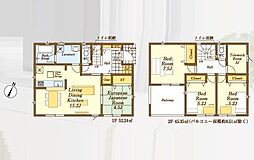 入間市新久第6　新築全3棟　1号棟