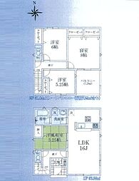 狭山市柏原第13 新築全3棟 2号棟