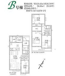 入間小谷田22期　新築全3棟　Ｂ号棟