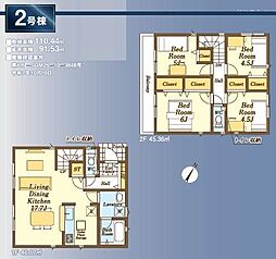 入間市小谷田第30　新築全2棟　2号棟