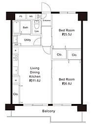 入間豊岡市街地住宅2号棟　8階