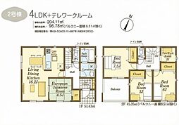入間市野田第18　新築全6棟　2号棟
