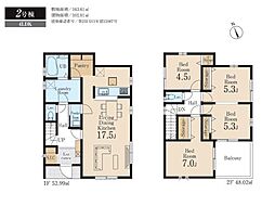 飯能市飯能　新築全2棟　2号棟