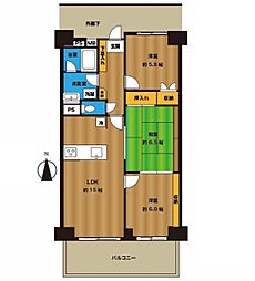 ブリランテ飯能　7階