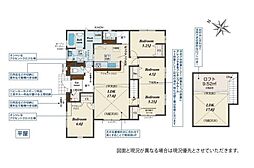 川越市笠幡水久保2期　新築平屋建て