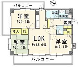 クレアメゾン新狭山　2階角部屋