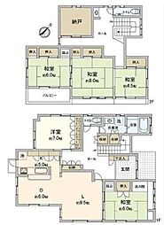入間市東町7丁目　敷地約58坪　中古戸建