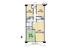 朝日パリオ新狭山　3階