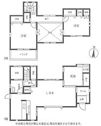 日高市高萩　敷地約118坪　中古戸建