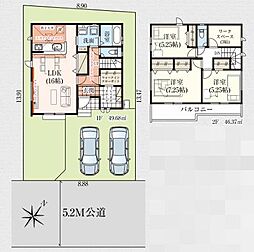 狭山市北入曽23期　新築戸建