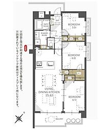 ハイラーク入間　2階角部屋