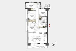 エステスクエア武蔵藤沢2弐番館　3階角部屋