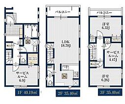 所沢市けやき台128　新築全2棟　2号棟
