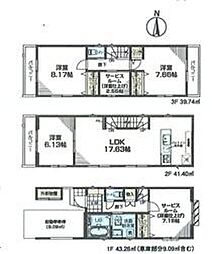 4号棟幸区新築戸建 角地 複数路線利用可 LDK22帖