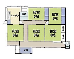 上大島　平屋古民家戸建