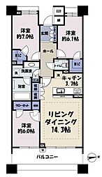 パークハウスつくば研究学園けやきレジデンス参番館